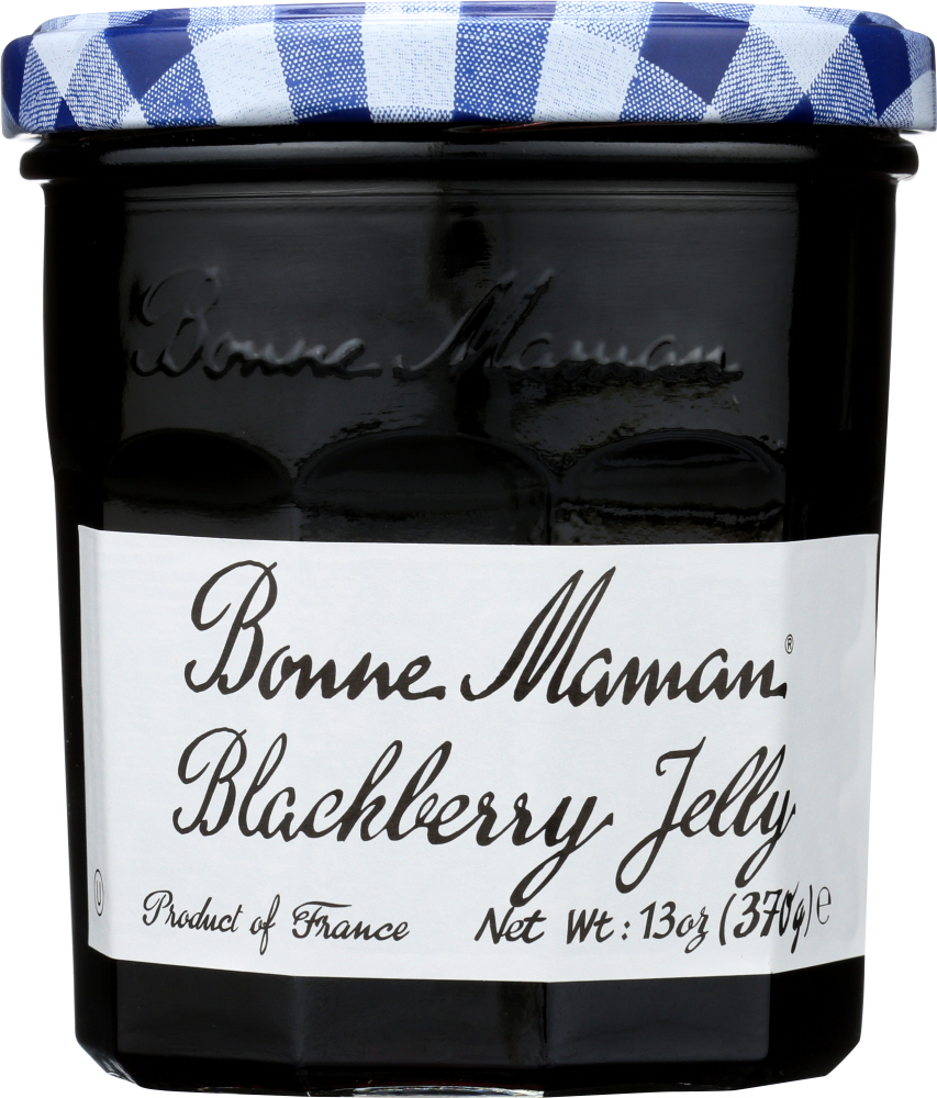 BONNE MAMAN: Blackberry Jelly, 13 oz - 0088702015751