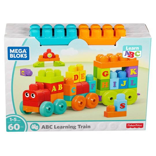 Mega Blocks Abc Learning Train - 0887961397123