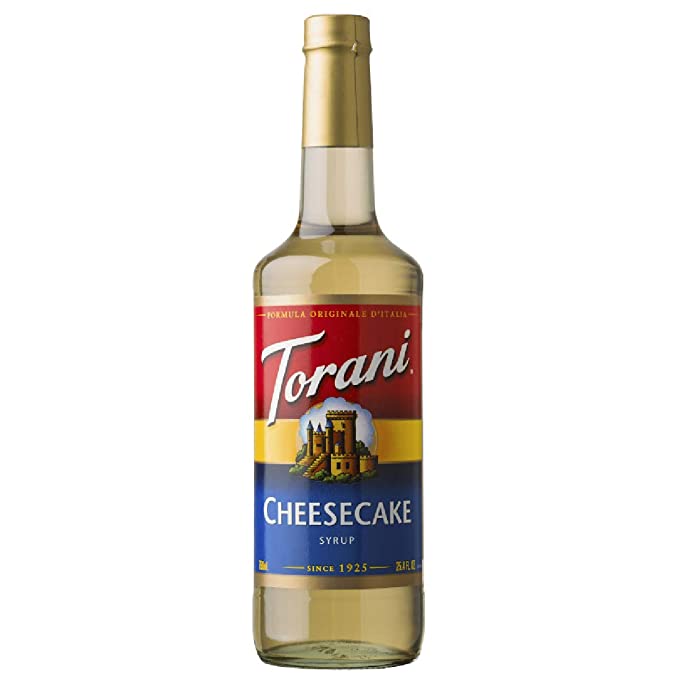  Torani Cheesecake Syrup, 750 ml  - 089036311465