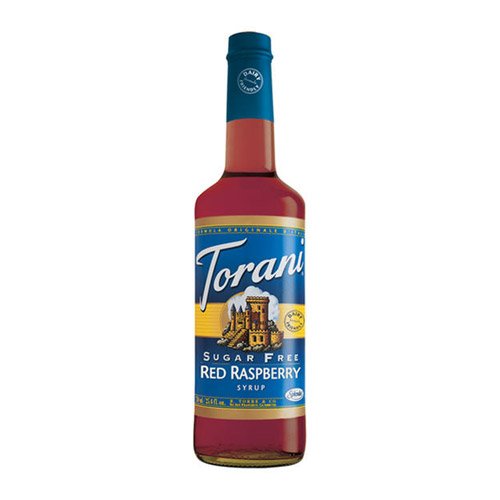  Torani Sugar Free Red Raspberry Syrup, 750ml Bottle  - 089036322676