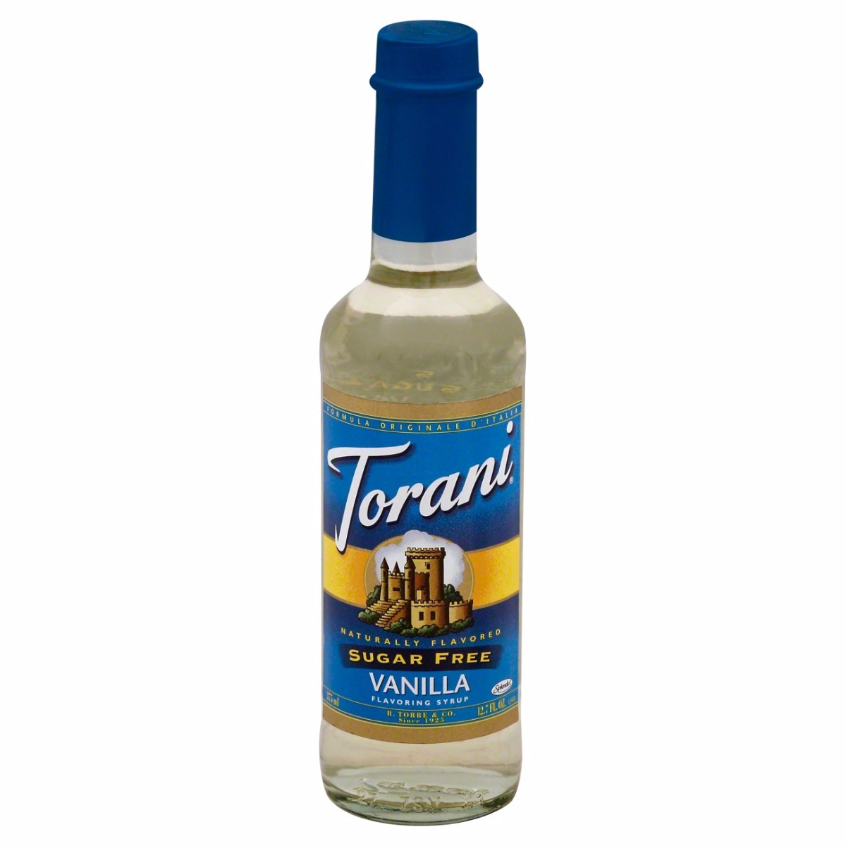 TORANI: Sugar Free French Vanilla Flavoring Syrup, 12.7 Oz - 0089036442824