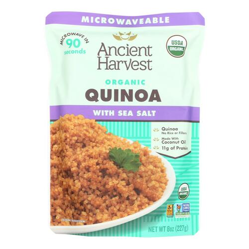Organic Quinoa With Sea Salt, Sea Salt - organic