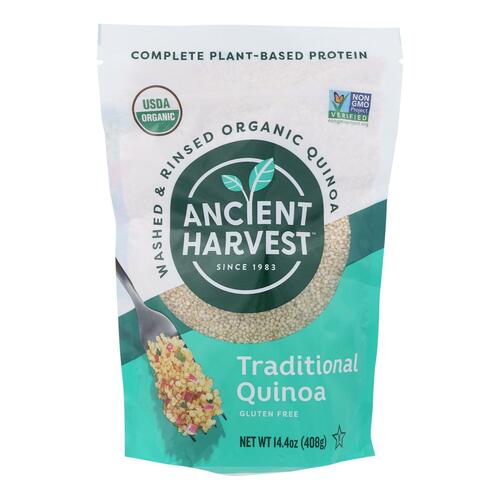 ANCIENT HARVEST: Organic Traditional Quinoa Gluten Free, 12 oz - 0089125120008