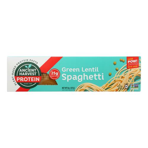 Ancient Harvest Green Lentil & Quinoa Supergrain Pasta - Spaghetti - Case Of 6 - 8 Oz - 089125250408