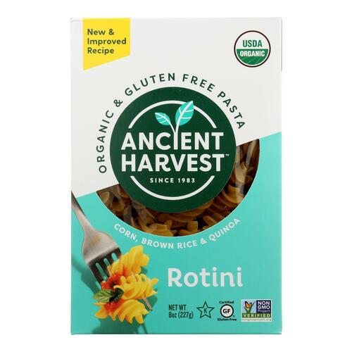 Ancient Harvest Organic Gluten Free Quinoa Supergrain Pasta - Rotelle - Case Of 12 - 8 Oz - 089125260001