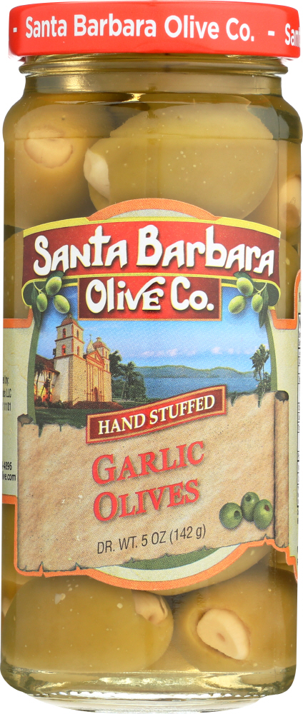 Hand Stuffed Garlic Olives - 089156801280