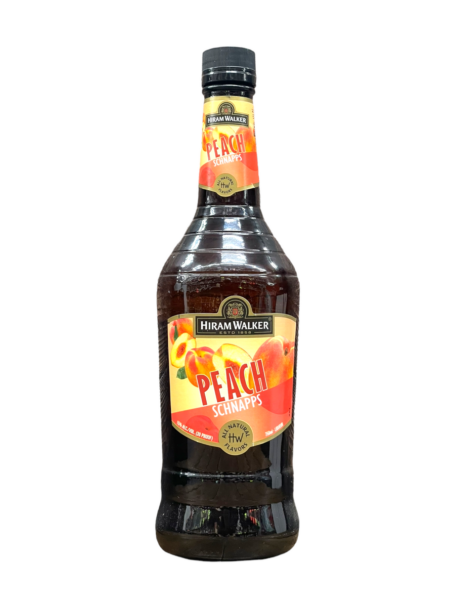 Hiram Walker Peach Schnapps Liqueur - 089540319261