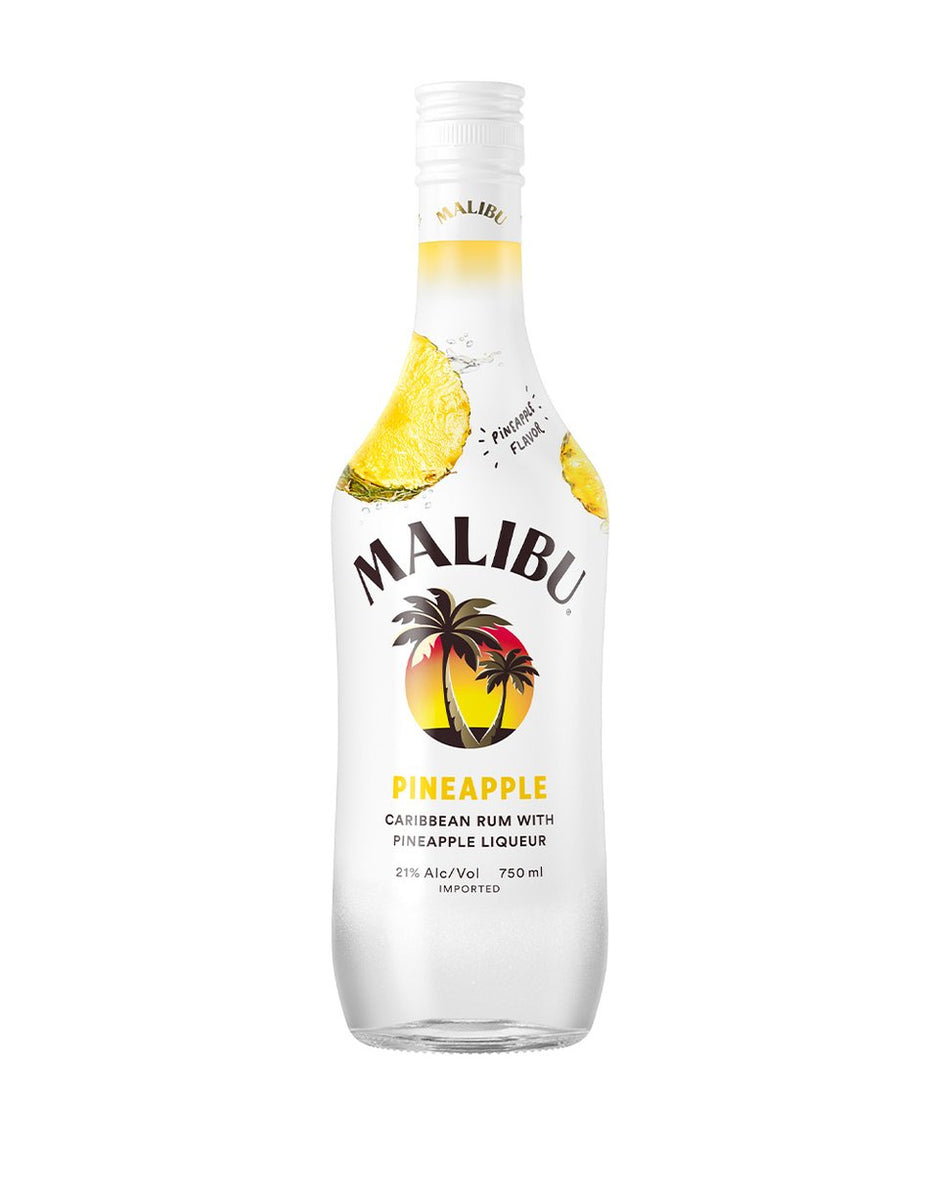 Malibu Pineapple Caribbean Rum With Pineapple Liqueur - 089540463131