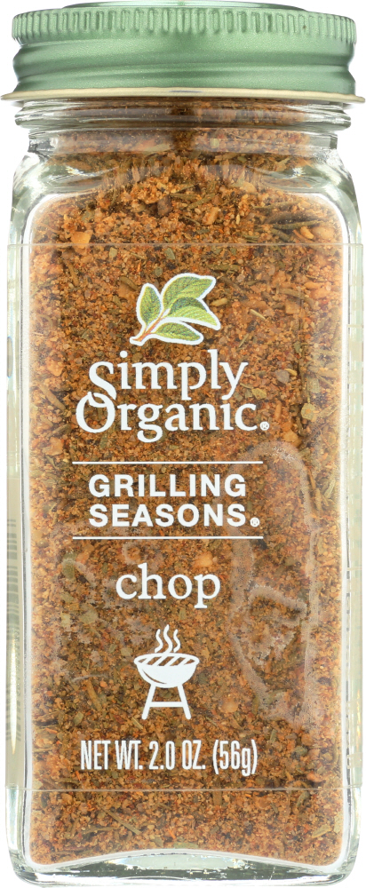 SIMPLY ORGANIC: Seasoning Chop Grilling, 2 oz - 0089836157225