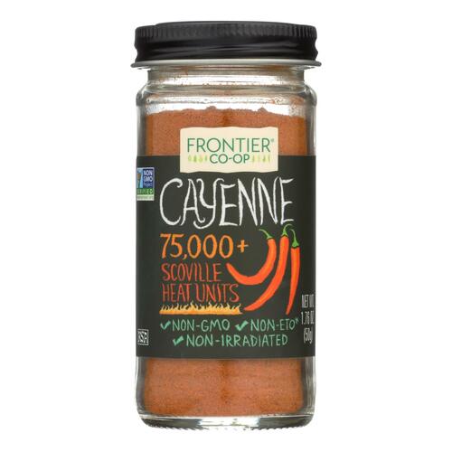 Frontier Herb Cayenne - Ground - 90000 Hu - 1.76 Oz - 0089836183125