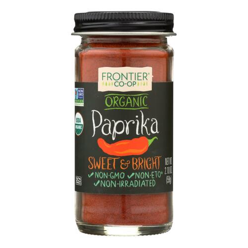 FRONTIER HERB: Organic Ground Paprika Bottle, 2.1 oz - 0089836184320