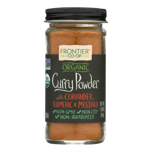 FRONTIER HERB: Curry Powder Seasoning Bottle, 1.9 oz - 0089836184887