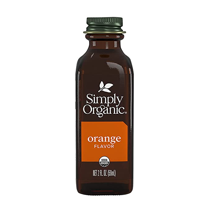  Simply Organic Orange Flavor, Certified Organic | 2 oz | Pack of 1  - 089836185297