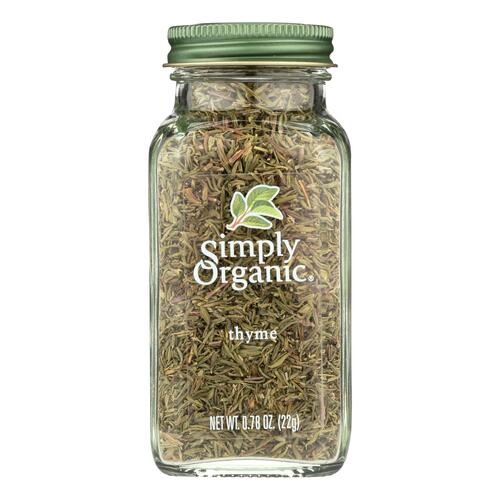 SIMPLY ORGANIC: Thyme Leaf Whole, 0.78 oz - 0089836186133