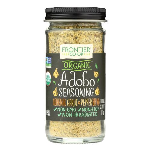 Frontier Herb Adobo Seasoning - Organic - 2.86 Oz - 0089836189943