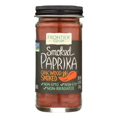 Frontier Herb Paprika - Ground - Smoked - 1.87 Oz - 089836195234