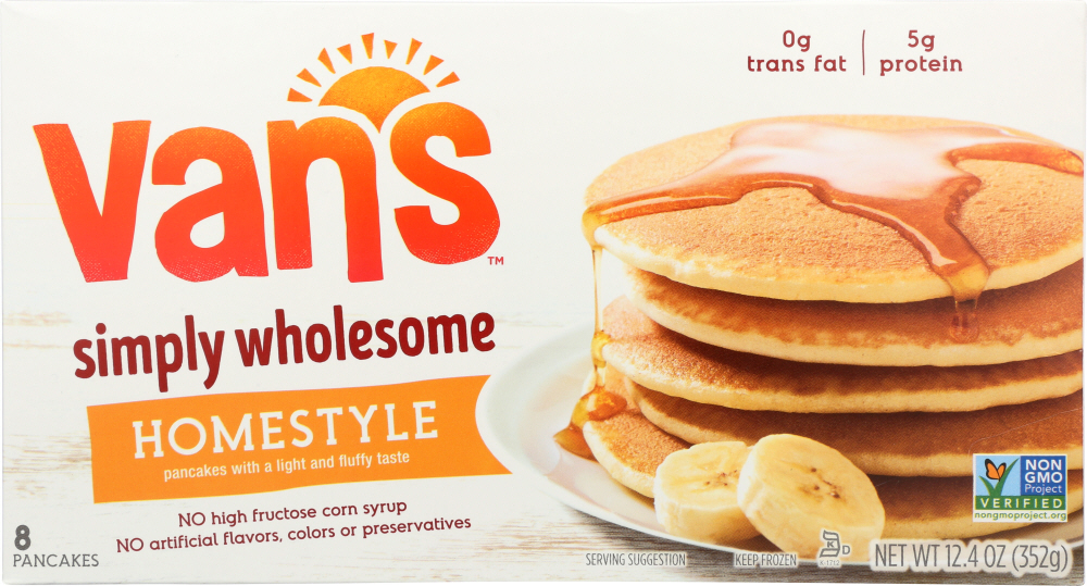 VANS: Homestyle Pancakes, 12.40 oz - 0089947606032