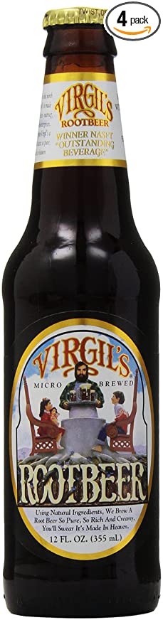  Virgil's, Root Beer, 12 Fl Oz each (pack of 4)  - 090341120048