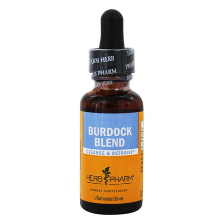 Herb Pharm - Burdock Blend Liquid Extract to Cleanse & Detoxify - 1 fl. oz. - 090700000226
