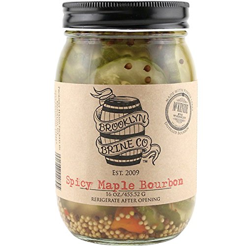 BROOKLYN BRINE: Pickle Spicy Maple Bourbon, 16 oz - 0091037020895
