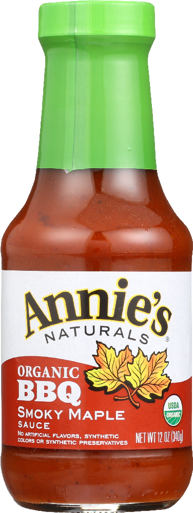 Annie'S Organic Smoky Maple Bbq Sauce - 00092325000025