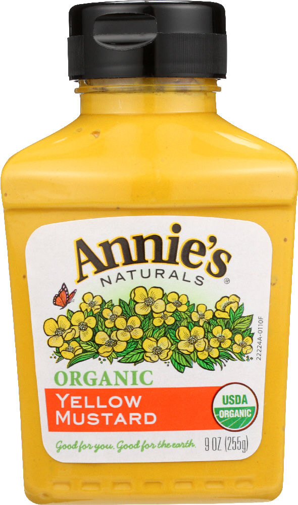 Annie'S Organic Yellow Mustard - 00092325222243