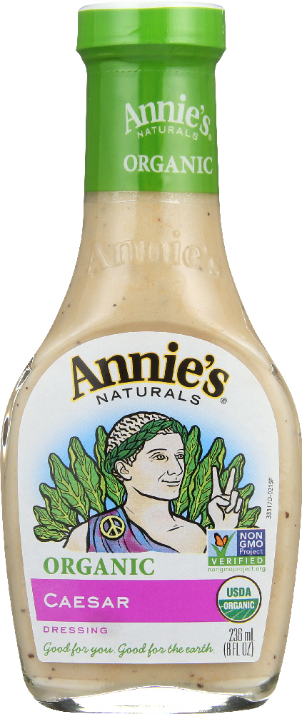 Annie's Naturals Organic Dressing Caesar - Case Of 6 - 8 Fl Oz. - 092325333178