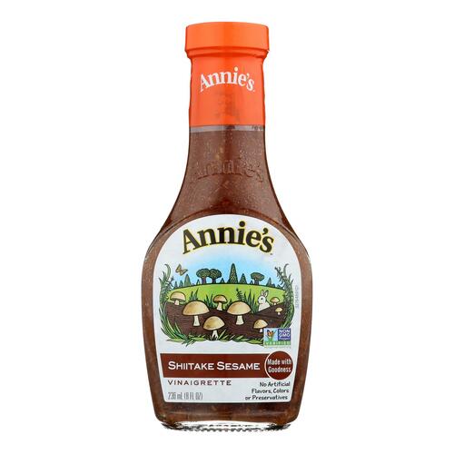 Annie's Naturals Vinaigrette Shiitake And Sesame - Case Of 6 - 8 Fl Oz. - 0602227 - 092325333352