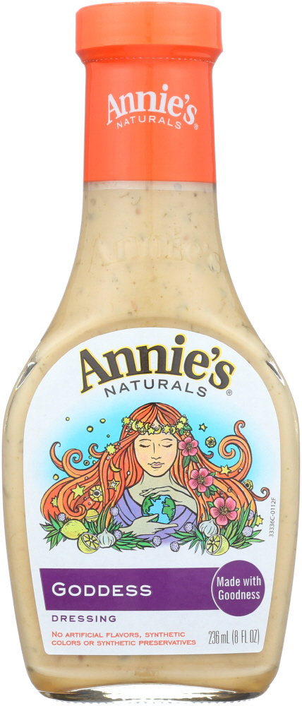 Annie's Naturals Dressing Goddess - Case Of 6 - 8 Fl Oz. - 092325333369