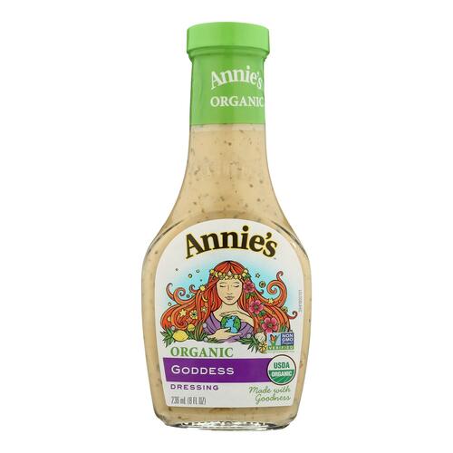 Annie's Naturals Organic Dressing Goddess - Case Of 6 - 8 Fl Oz. - 092325333529