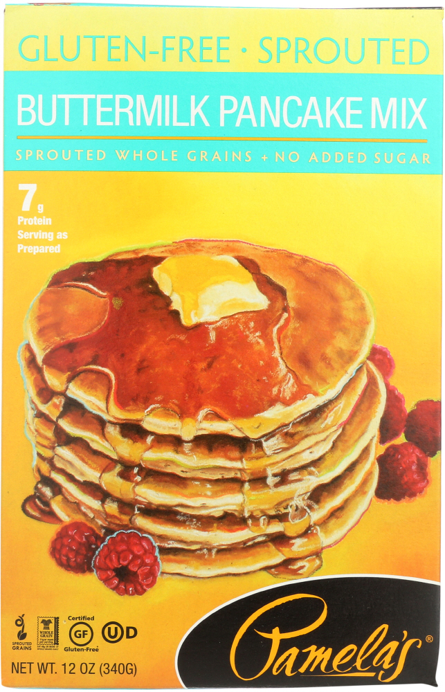PAMELAS: Buttermilk Pancake Mix 12 Oz - 0093709301165