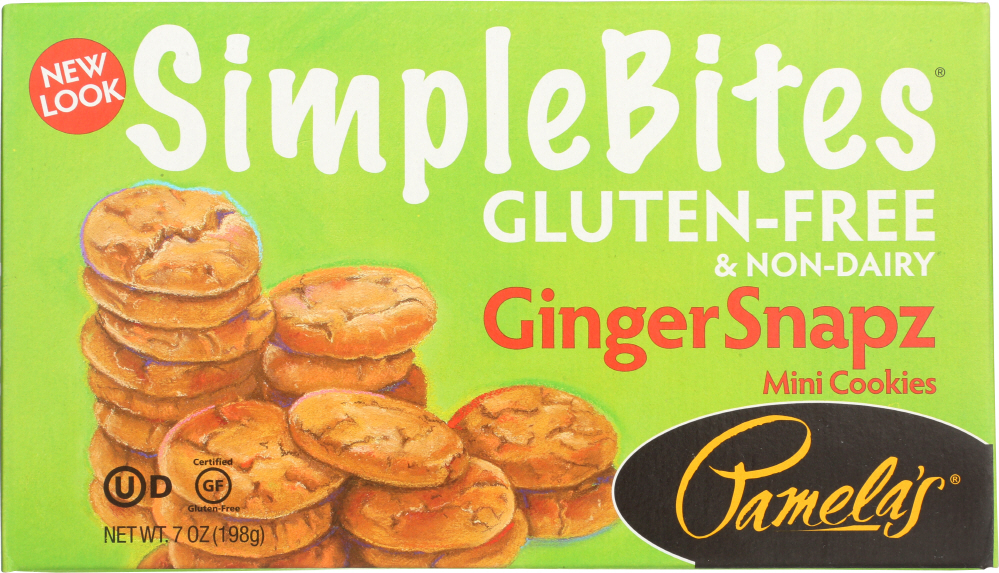 Ginger Snapz Mini Cookies - 093709500209