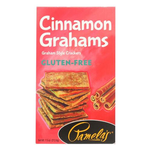 Pamela's Products - Grahams Style Crackers - Cinnamon - Case Of 6 - 7.5 Oz. - 0093709620020