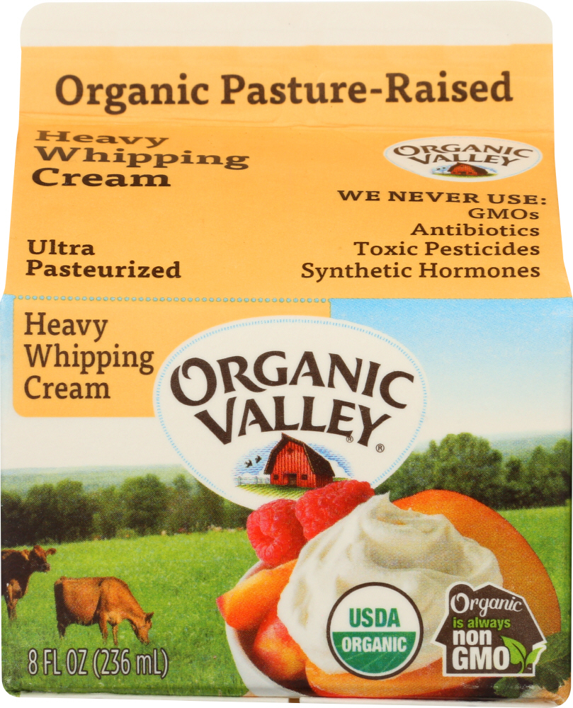 Organic Valley, Heavy Whipping Cream - 093966000344