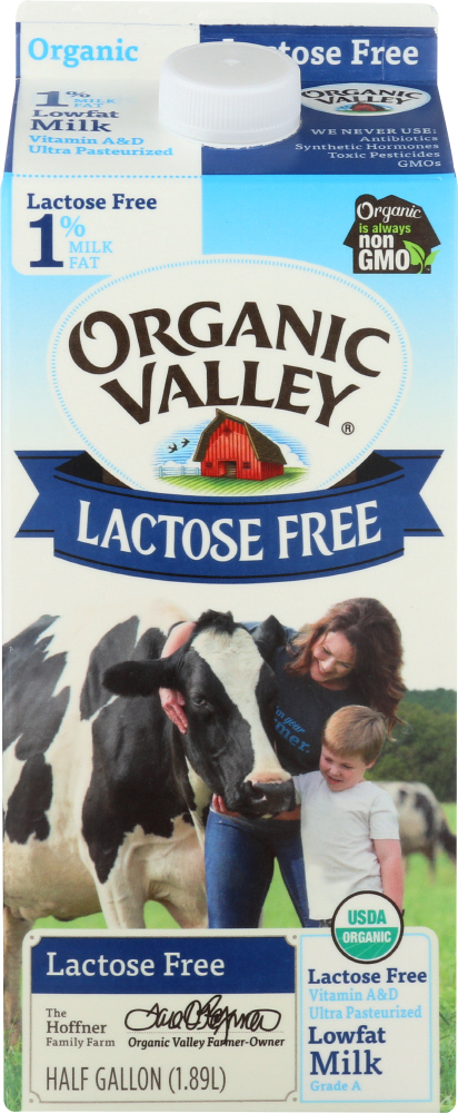 Organic 1% Lowfat Lactose Free Milk - 093966000351