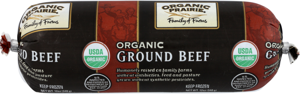 Organic Prairie, Organic Ground Beef - 093966001099