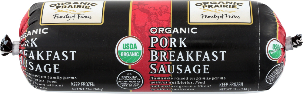 Organic Prairie, Pork Breakfast Sausage - ghost