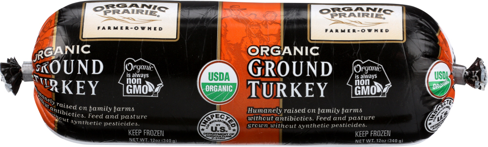Organic Prairie, Organic Ground Turkey - 093966001600