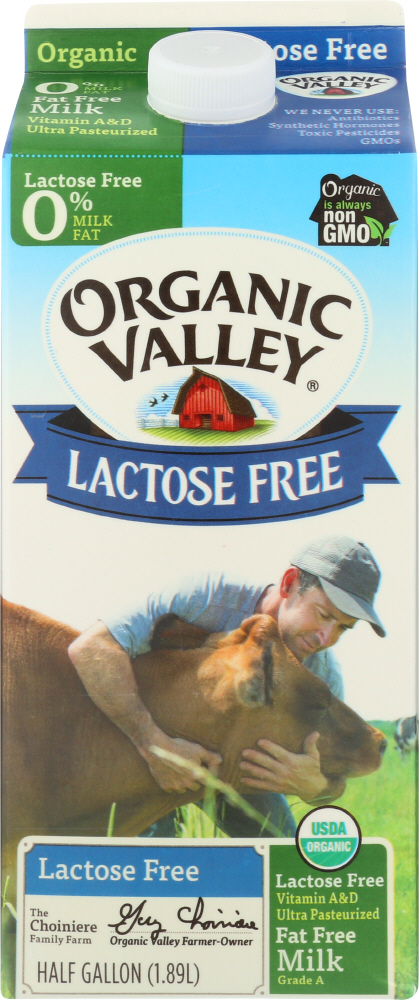 Organic Lactose Free Milk - 093966002201