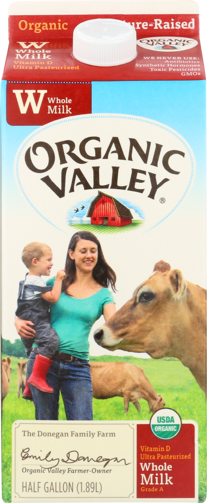 Organic Whole Milk - 093966513004