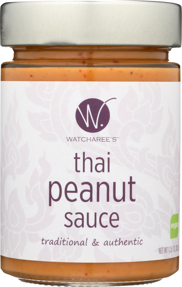 Watcharee’s Thai Peanut Sauce - Case Of 6 - 12.8 Oz - 0094368999977