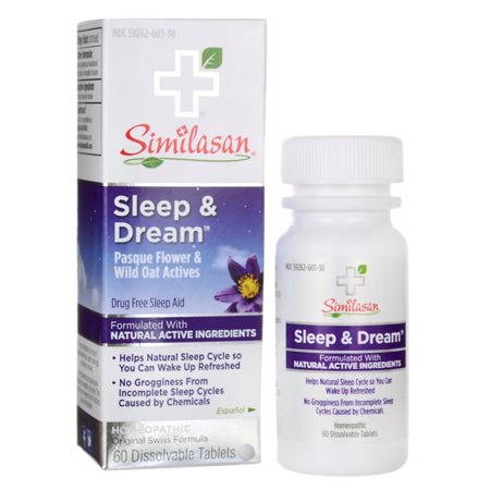 Similasan Sleep & Dream 60 Tabs - 094841610139