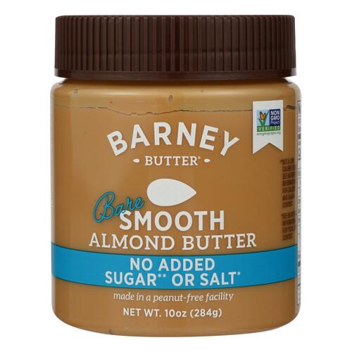 Barney Butter - Almond Butter - Bare Smooth - Case Of 6 - 10 Oz. - mild