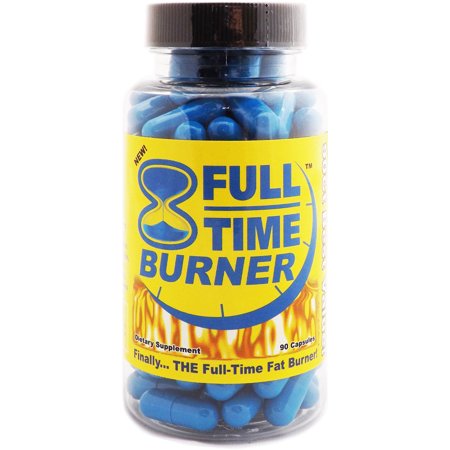 Full-Time Fat Burner - Get The Best Natural Fat Burning Supplement for Both Men and Women - Lose Weight With Weight Loss Diet Pills That Work Fast - 90 Capsules - 095225797101