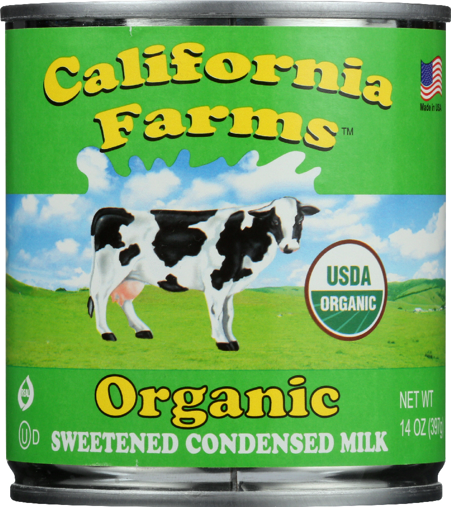 SATINI: Organic Sweetened Condensed Milk, 14 oz - 0095684300126