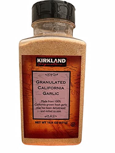  Kirkland Signature Granulated California Garlic 16.6 OZ  - 096619051496