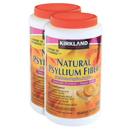Kirkland Signature Natural Sugar Free Psyllium Fiber 360 Doses - 096619561520