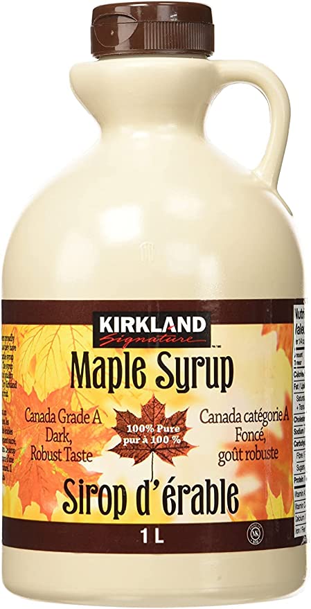 Signature 100% Maple Syrup Dark Amber, 33. 8 Fl OZ - 096619666348