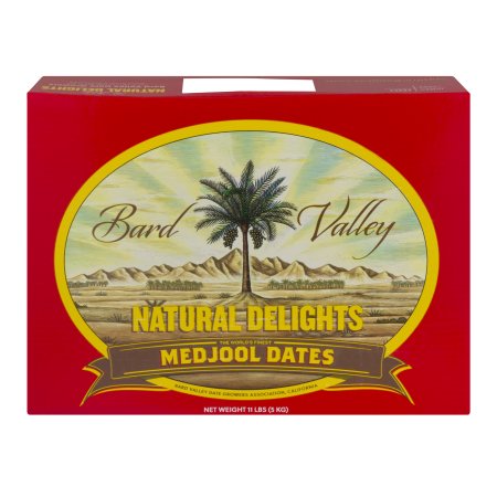 NATURAL DELIGHTS: Date Medjool Whole, 11 lb - 0097923543356