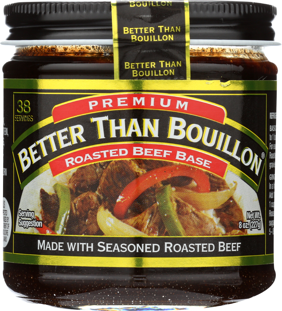 BETTER THAN BOUILLON: Roasted Beef Base, 8 oz - 0098308002031